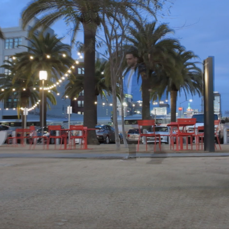 Evening at Jack London Square